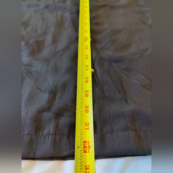 NWOT Men's Van Heusen Dark Gray Button Down Dress Shirt 🔘 (Large) 16-16.5 🖤🩶 - Picture 11 of 16